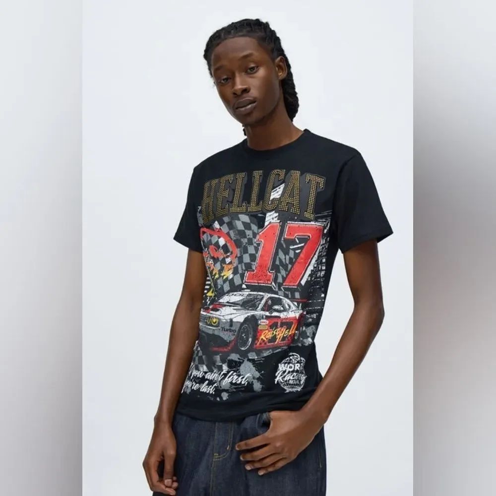 Reason Brand Dodge Hellcat World Racing Short Sleeve Tee